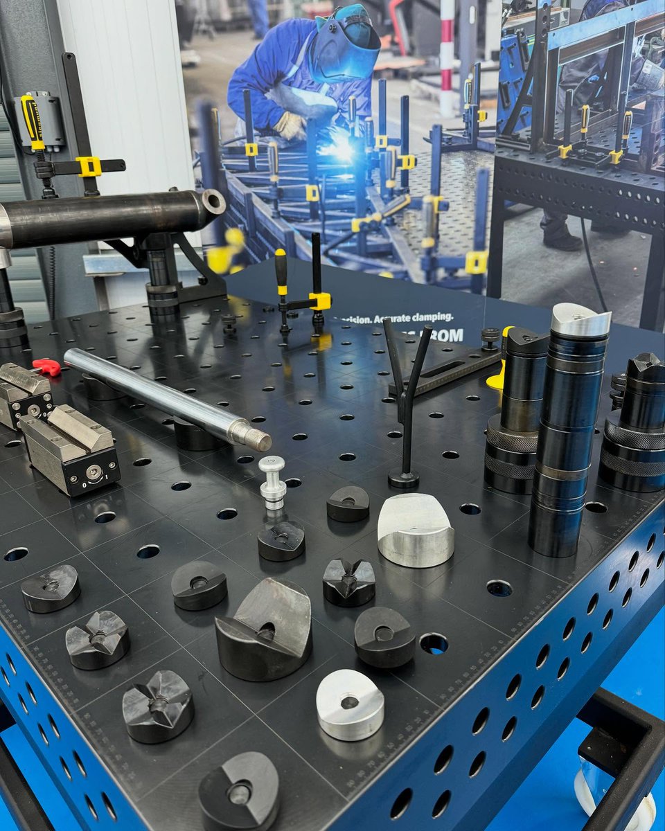 3dweldingtable's tweet photo. 🧲 Engineered for precision. Built for power.
Our 3D welding table offers ±0.05mm accuracy, high rigidity, and full modular compatibility.
⚙️ Weld smarter, faster, better.
📍 Shop now: https://t.co/jFi2LS7sbW https://t.co/XIVgbNUbbe