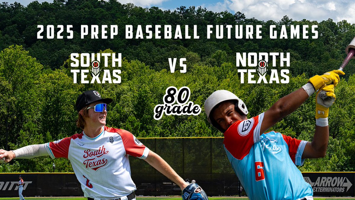 80 Grade Media (@80grademedia) on Twitter photo NEW YOUTUBE VIDEO ‼️
<a href="/prepbaseball/">Prep Baseball</a> Future Games
NORTH TEXAS VS SOUTH TEXAS
youtu.be/su-XNITp1tc?si…
#80Grade | <a href="/PrepBaseball_TX/">Prep Baseball Texas</a> NEW YOUTUBE VIDEO ‼️
<a href="/prepbaseball/">Prep Baseball</a> Future Games
NORTH TEXAS VS SOUTH TEXAS
youtu.be/su-XNITp1tc?si…
#80Grade | <a href="/PrepBaseball_TX/">Prep Baseball Texas</a>