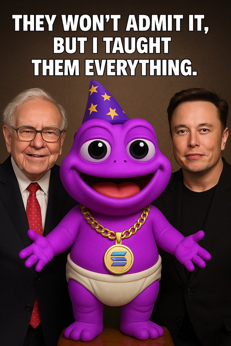 🌞💜 GOOD MORNING &amp; HAPPY SATURDAY, BABYPURPE FAM! 💜🌞

👶🔥 The market might be red — but real ones don’t flinch.
This is where paper hands fold and diamond hands double down. 💎💪

📉 Red charts? Just discounted entries.
📈 $BabyPurpe? Still holding strong with the most loyal