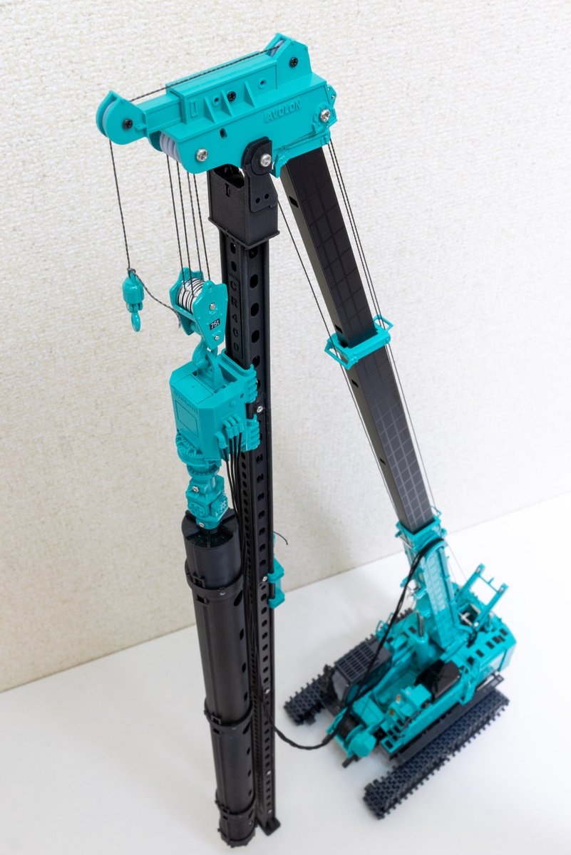 TK750G＋AVOLON. #KOBELCO #コベルコ #コベルコ建機 #TK750 #1/50
