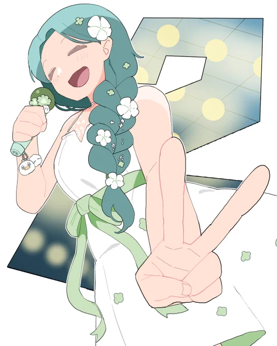 毎日澄ねぇ98日目 100日まで後2日! 今日はドレス澄ねぇ 綺麗な歌声もかっくいー歌声もかわよい歌声も全部好き #アトリエすみっこ #毎日澄ねぇ2025