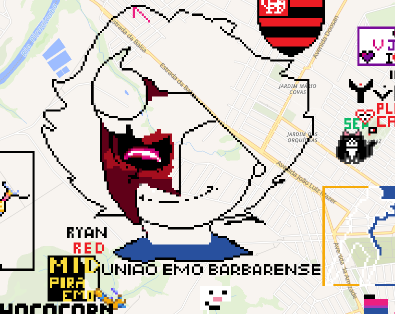 ele ta sorrindo já....