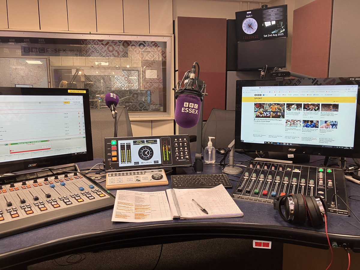 62 days since we were at Wembley Stadium for the National League play-off final, <a href="/BBCEssexSport/">BBC Sport Essex</a> is back for the 2025/26 season! 

Exciting day for <a href="/ColU_Official/">Colchester United FC</a> getting started in League 2 ⚽️ 

Shoutout to the #FACup Extra Prelim teams in action today 🙌

Tune in 2-6pm 📻