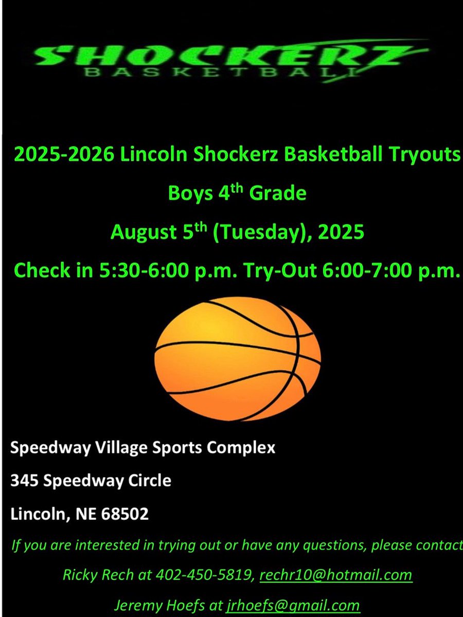 ShockerzGBB's tweet photo. New this year…..SHOCKERZ BOYS….4th grade only. Please see attached flier for additional information! https://t.co/NRzPYnfqAS