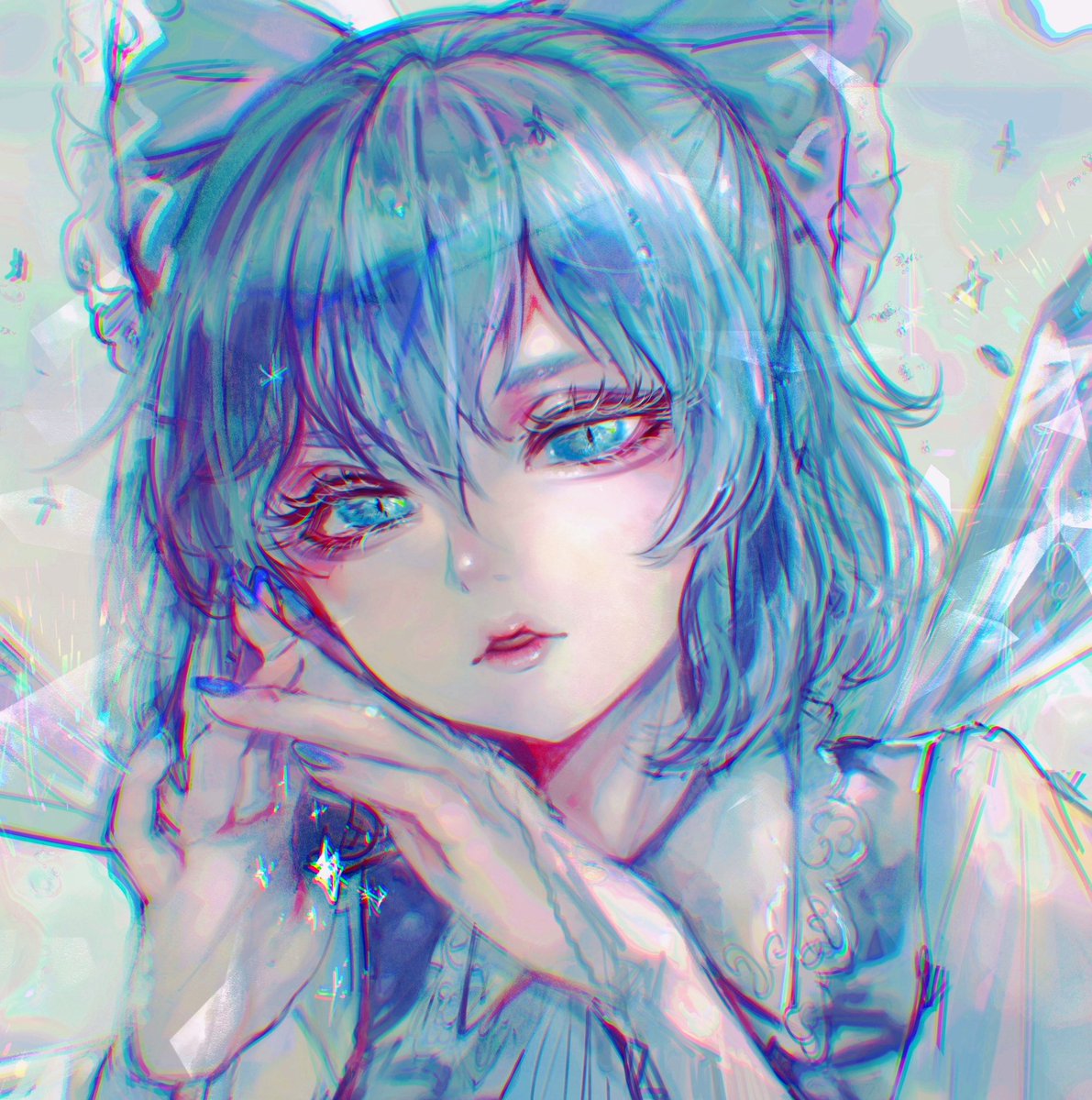 チルノ(東方Project) 「ちるの」|京極 閏　え29bのイラスト