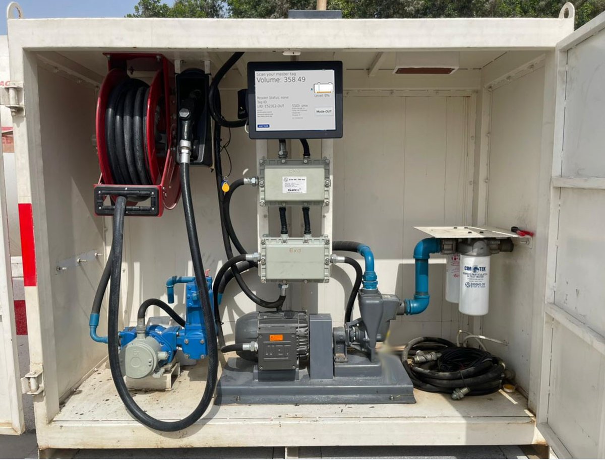GateXUS's tweet photo. Why pay more for extra flow meters when one system does it all?
Get the Bi-Directional Fuel Control System from GateX and control both fuel receiving and dispensing (IN &amp; OUT transactions) using a single flow meter.

#RFIDsystem
#FuelEYE
#GateX
#KSA https://t.co/dbw3JvWf0T