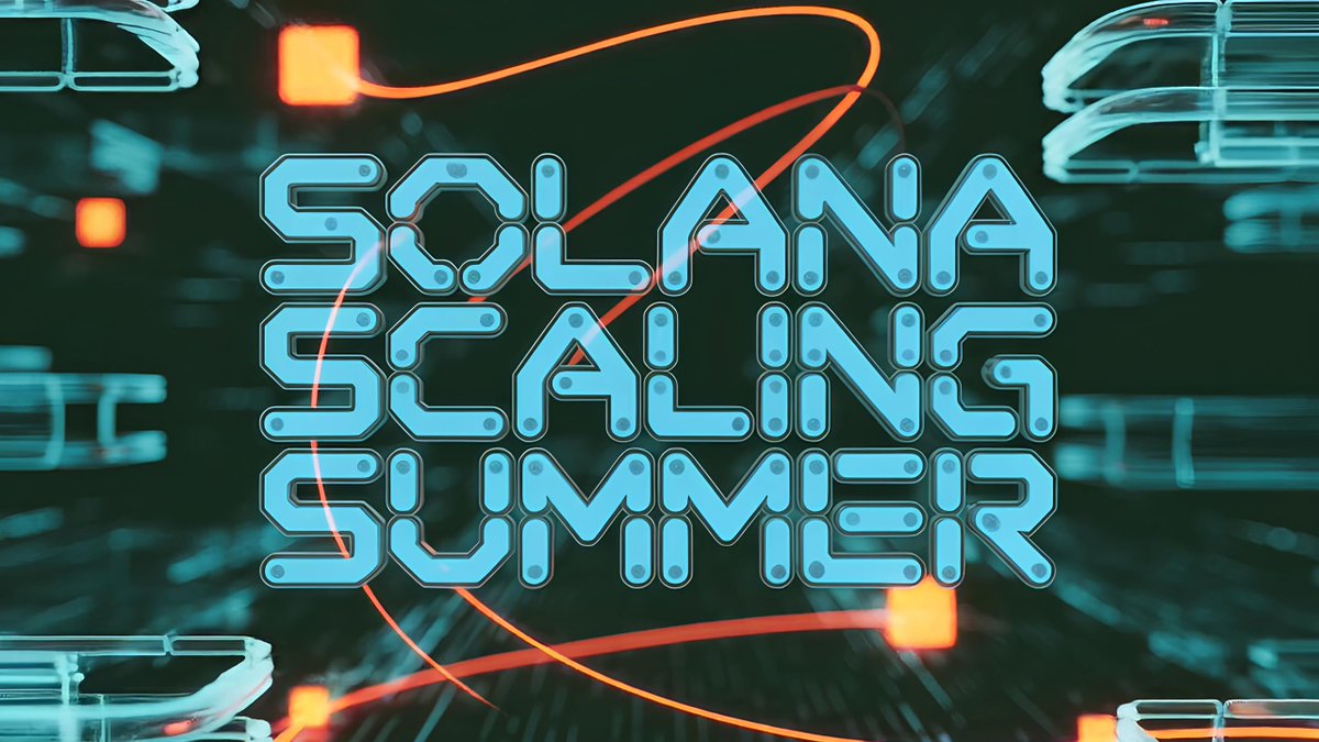 🌅{Solana Scaling Summer}⛱️

Although #Summer is officially halfway through, in the Digital #WEB3 World, especially within the #Solana ecosystem, it’s still in Full Swing🎯

💡There are many exciting events ahead that will surprise us and inspire active participation

👥Join us