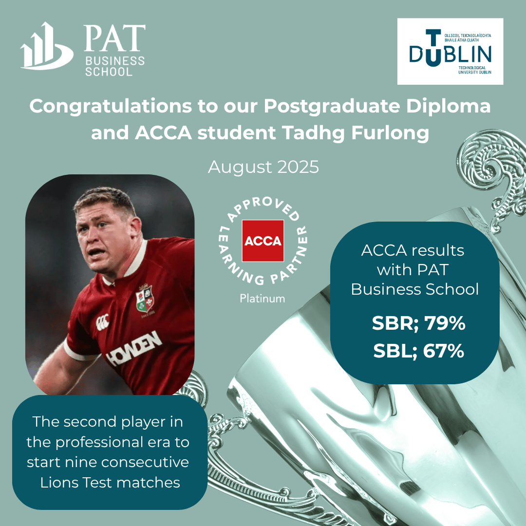 PAT Business School (@studywithpat) on Twitter photo Weāre incredibly proud of our student brand ambassador, <a href="/tadhgfurlong/">Tadhg Furlong</a>, who has made history today as the second player in the professional era to start nine consecutive British & Irish Lions Test matches.
Well done, Tadhg!
<a href="/WeAreTUDublin/">TU Dublin / OT Baile Ćtha Cliath</a>, <a href="/hea_irl/">HEA</a> <a href="/ACCAIreland/">ACCA Ireland</a>
#Lions2025 Weāre incredibly proud of our student brand ambassador, <a href="/tadhgfurlong/">Tadhg Furlong</a>, who has made history today as the second player in the professional era to start nine consecutive British & Irish Lions Test matches.
Well done, Tadhg!
<a href="/WeAreTUDublin/">TU Dublin / OT Baile Ćtha Cliath</a>, <a href="/hea_irl/">HEA</a> <a href="/ACCAIreland/">ACCA Ireland</a>
#Lions2025