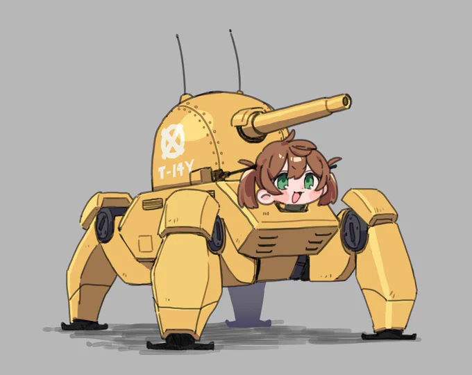 これはバッセにぶち込んだ幼女戦車