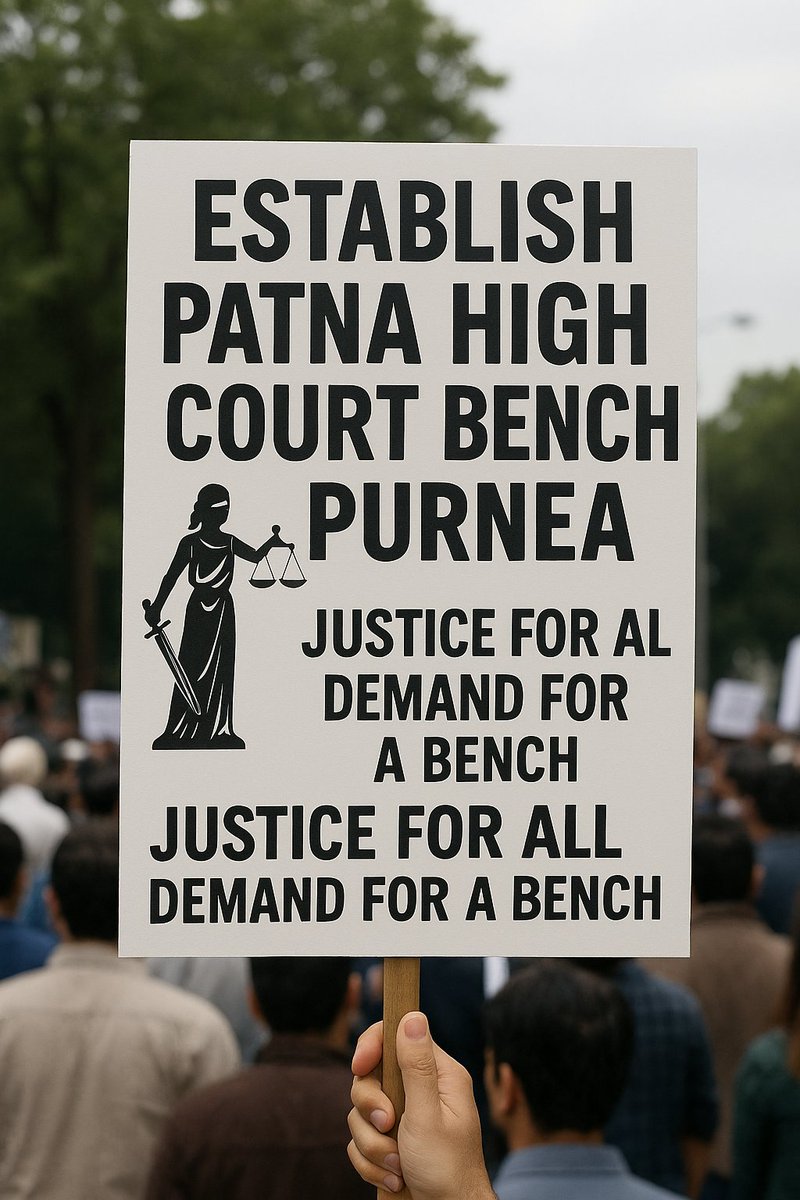 Purnea Times (@purneatimes) on Twitter photo PM <a href="/narendramodi/">Narendra Modi</a> Ji coming to #Purnea this month if Maharashtra can have 3 bench with almost same population then why can't Bihar ?
#Purnea is more than 300 KMs away from Patna and the oldest district of Bihar ESTD in 1770 with criminal court.
Pls announce #PurneaHighCourtBench PM <a href="/narendramodi/">Narendra Modi</a> Ji coming to #Purnea this month if Maharashtra can have 3 bench with almost same population then why can't Bihar ?
#Purnea is more than 300 KMs away from Patna and the oldest district of Bihar ESTD in 1770 with criminal court.
Pls announce #PurneaHighCourtBench