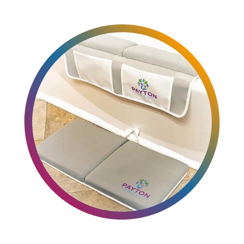 Did you know that a comfortable bath kneeler can make bath time more enjoyable for both parents, kids and pets? Check out our latest blog post on the benefits of using a bath kneeler! wix.to/xbgEPXd and visit paytonplacellc.com