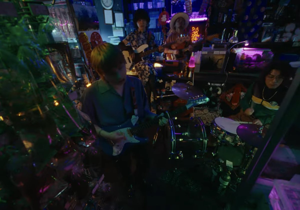 このライブでは見れないぎゅっと寄って演奏してる感じが本当に好き