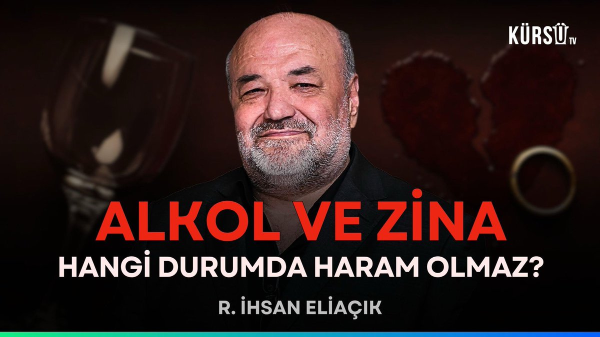 İlahiyatçı, Araştırmacı/Yazar R. İhsan Eliaçık,
🔻Alkol ve zina Kuran’da nasıl geçiyor
🔻Hangi şartlarda haram hangi şartlarda değil?
🔻İçki içmek mi sarhoş olmak mı haram
🔻Hayat arkadaşlığı haram değil mi?”
konularını Kürsü TV’de anlattı

youtu.be/_Sj2LIQFoXc?si… <a href="/rihsaneliacik/">R.İhsan Eliaçık</a>