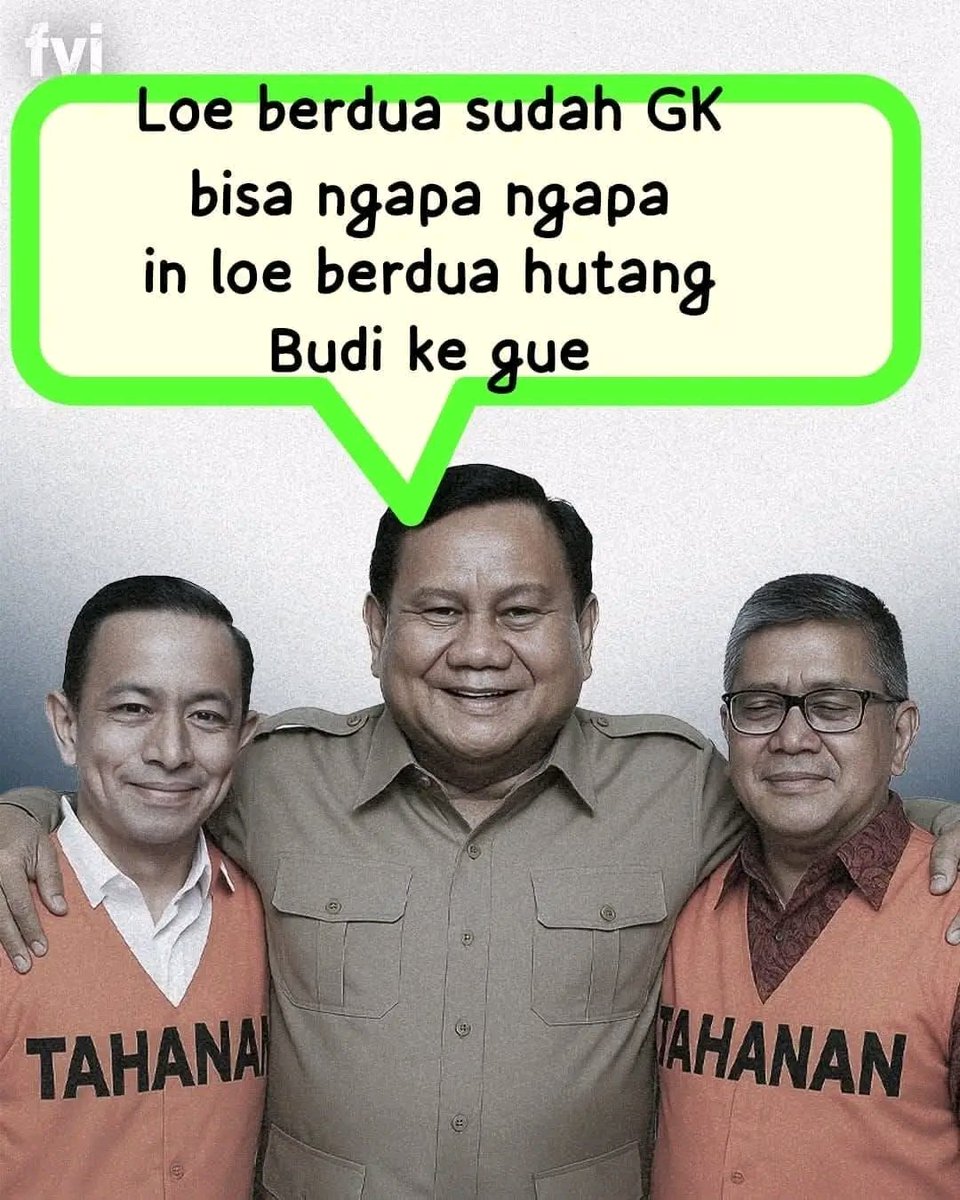 Hukum sudah mati dan di rusak dengan dalih hak prerogativ presiden
Hari ini pun saya sudah tidak respek lagi dengan pemerintahan Prabowo
Saya sangat kecewa...
Hukum di permain kan seenak perut nya sendiri <a href="/prabowo/">Prabowo Subianto</a>