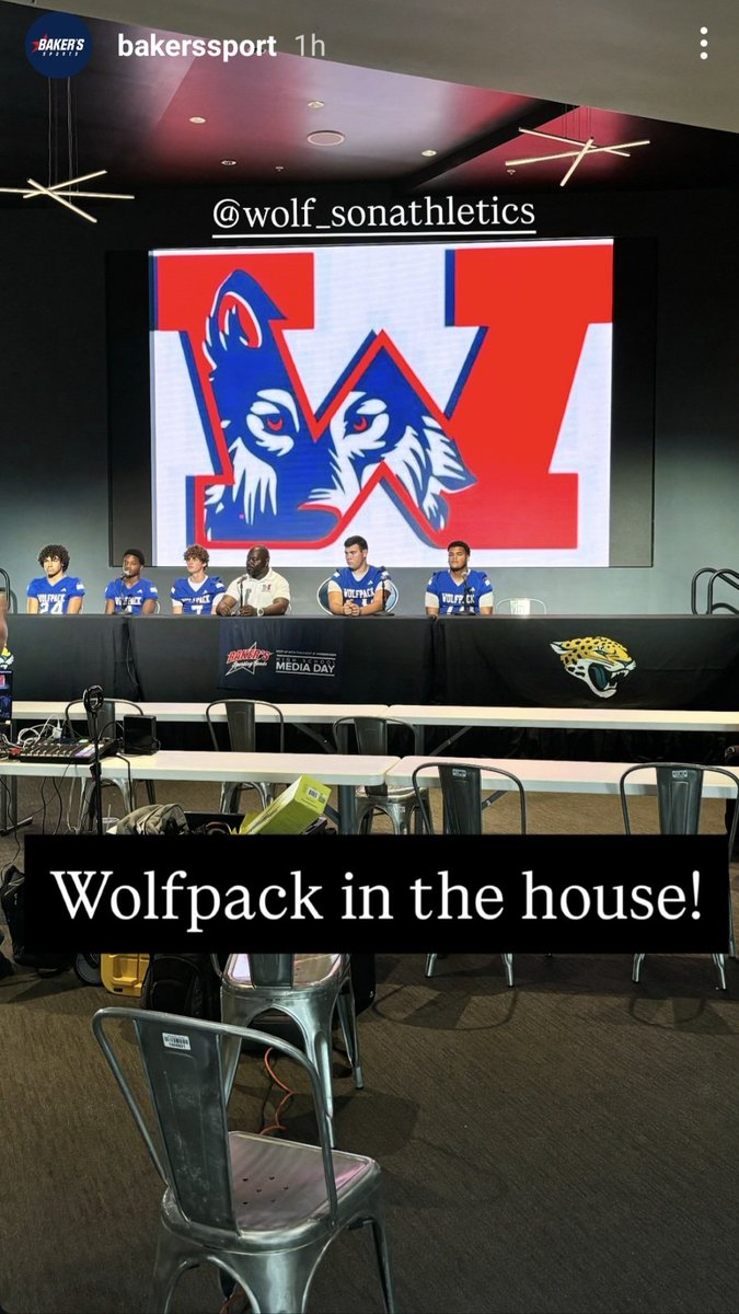 S_WolfsonFB (@swolfsonfb) on Twitter photo Thank you <a href="/BakersSports/">Baker's Sports</a> for hosting a great event.
2025 High School Media Day.
1 PACK!!!! Thank you <a href="/BakersSports/">Baker's Sports</a> for hosting a great event.
2025 High School Media Day.
1 PACK!!!!