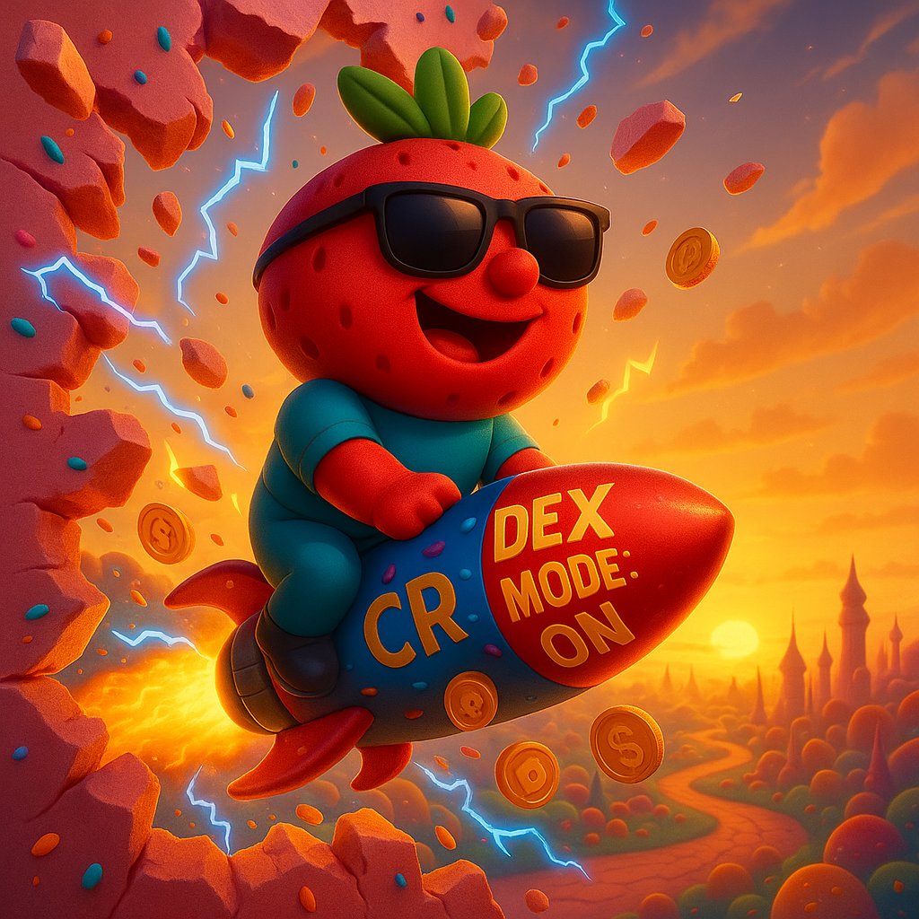 GM #crofam ☀️   

It's again the weekend! 🚀

Dont forget to touch some grass and eat something sweet with the family!