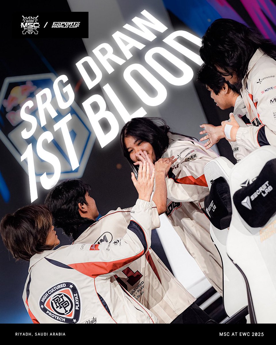 SRG start the Grand Finals with a win!!! 🔥

#MSC2025