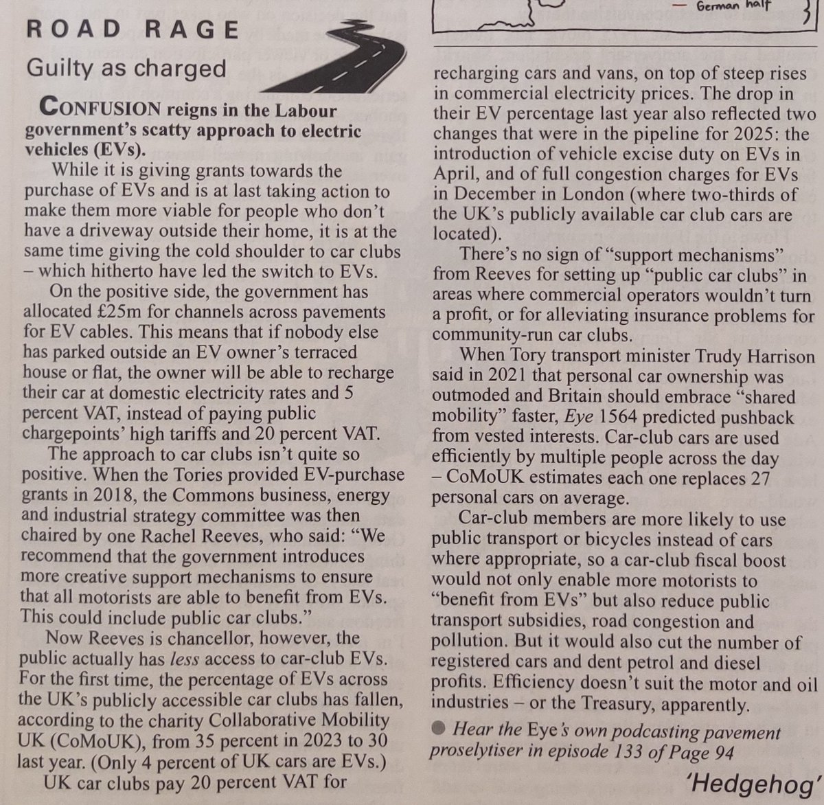 The🚴♂️Infra-PM 💚 (@theinfrapm) on Twitter photo Perhaps <a href="/Heidi_Labour/">Heidi Alexander MP</a> could explain why car-clubs are getting the middle finger in favour of relentless funding boosts for private vehicles? Perhaps <a href="/Heidi_Labour/">Heidi Alexander MP</a> could explain why car-clubs are getting the middle finger in favour of relentless funding boosts for private vehicles?
