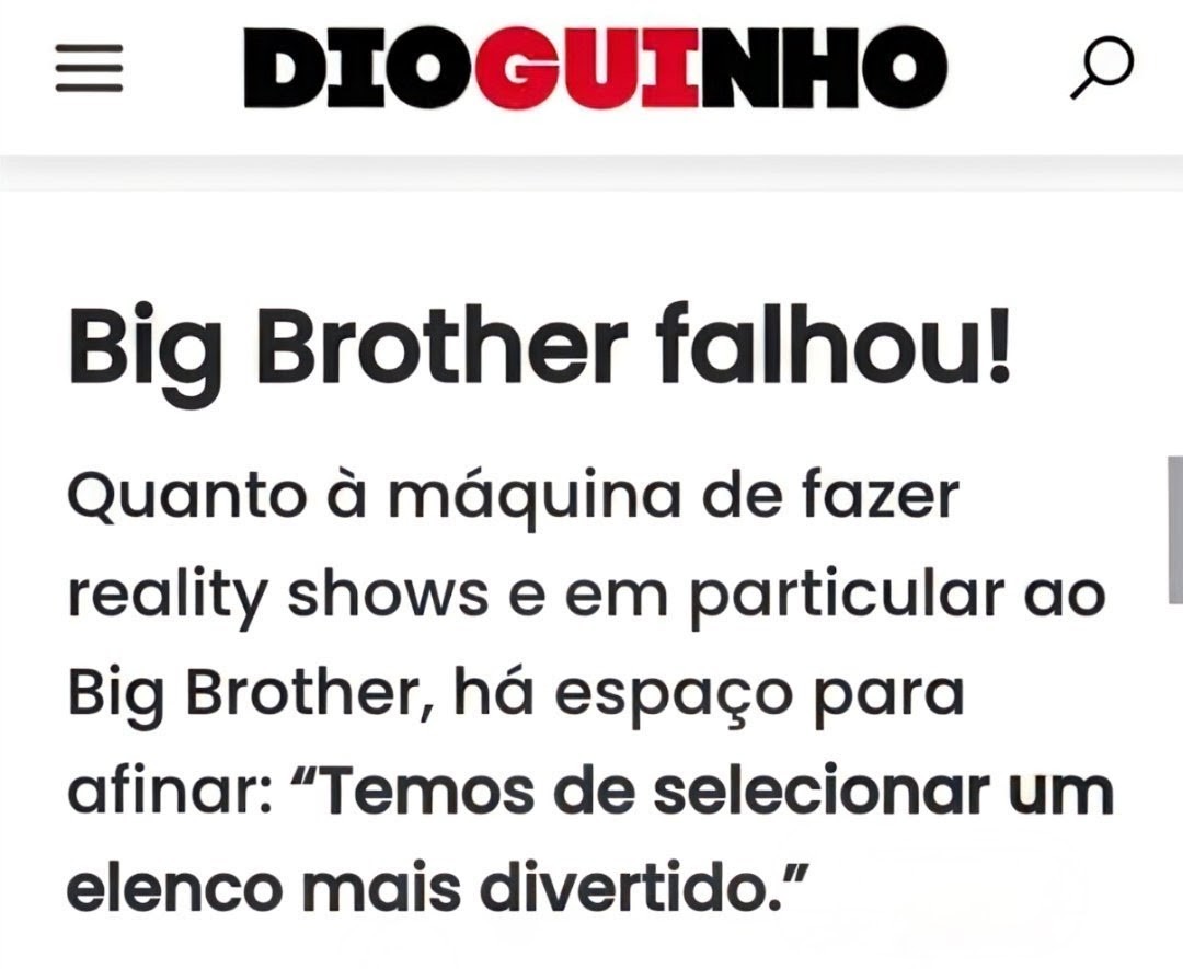 BCommentat9423's tweet photo. A TVI se quer voltar a ter sucesso tem que fazer uma profunda limpeza,a começar na administração e acabar nos comentadores,é inadmissível voltar a contratar alguém que tão mal disse do canal e o resultado está à vista,ninguém está para ver cópias do original .
#bbtviverão #bbtvi https://t.co/GjoqDYMWcV