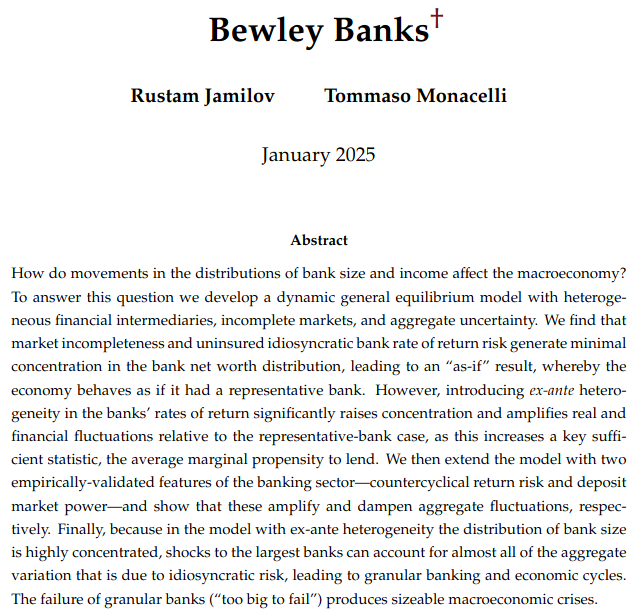The Review of Economic Studies (@reveconstudies) on Twitter photo Recently accepted to #REStud, "Bewley Banks," from Jamilov <a href="/RustamJamilov/">Rustam Jamilov</a> and Monacelli <a href="/monacelt/">Tommaso Monacelli</a>:
restud.com/bewley-banks/
#econtwitter Recently accepted to #REStud, "Bewley Banks," from Jamilov <a href="/RustamJamilov/">Rustam Jamilov</a> and Monacelli <a href="/monacelt/">Tommaso Monacelli</a>:
restud.com/bewley-banks/
#econtwitter