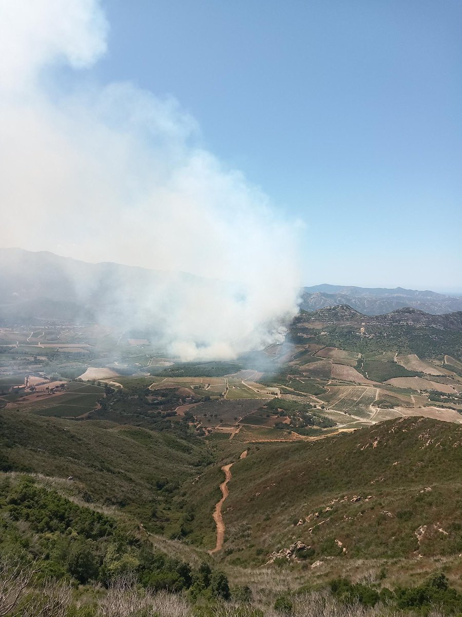 sis_2b's tweet photo. 🔥🔥Les #pompiers de #Bastia, #StFlorent, #Lucciana #Cervioni mobilisés à Oletta et Poggio d’Oletta dans le Nebbiu. Le feu virulent a parcouru actuellement 30 hectares de végétation . Les hélicoptères ont effectué 5 largages. Évitez le secteur pour faciliter l’accès aux secours. https://t.co/YAdbR4sfm1