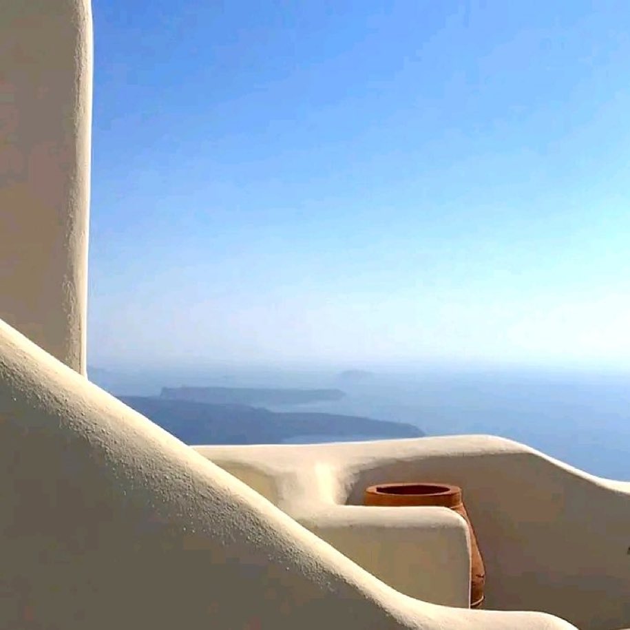 Inte en tavla.
Utan filter.
Bara Santorini.