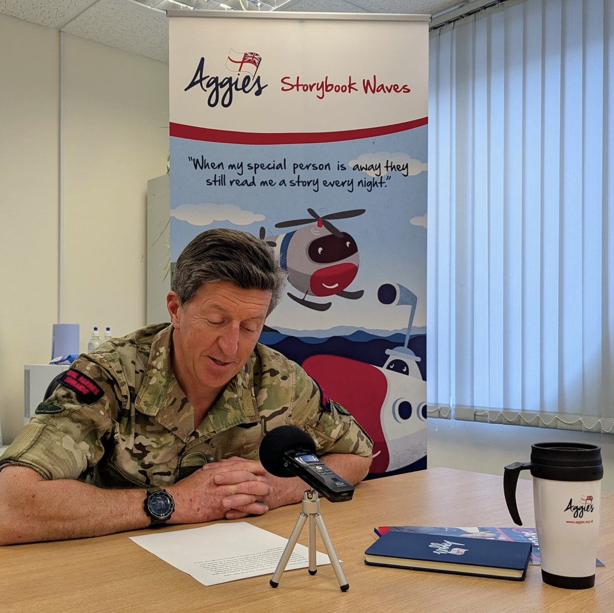 First Sea Lord and Chief of Naval Staff (@gengjenkinsrm) on Twitter photo I was honored to thank our families through the Storybook Waves recordings. This brilliant initiative lets RN, RM and RFA personnel record bedtime stories for their children to listen to whilst theyโre deployed. I recorded one myself and years later my family still listens to it. I was honored to thank our families through the Storybook Waves recordings. This brilliant initiative lets RN, RM and RFA personnel record bedtime stories for their children to listen to whilst theyโre deployed. I recorded one myself and years later my family still listens to it.