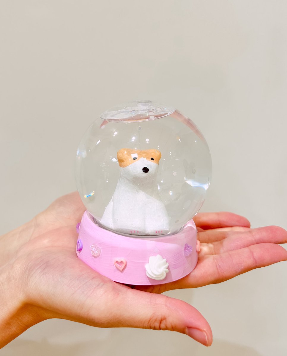 今日のワークショップで作ったスノードームたち❄️
載せきれないけどどれも全部可愛い💕