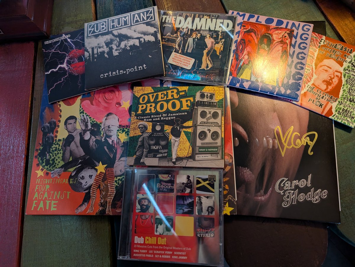 No live music today, folks. Instead it's a pre-Rebellion Festival setlist. A little bit of everything!
Plus the reggae and dub will get you ready for Mark's Taproom takeover next weekend while I'm at said festival!
Doors 3.00pm.
Curfew 8.00pm.
Over 18s only.
Cheers!