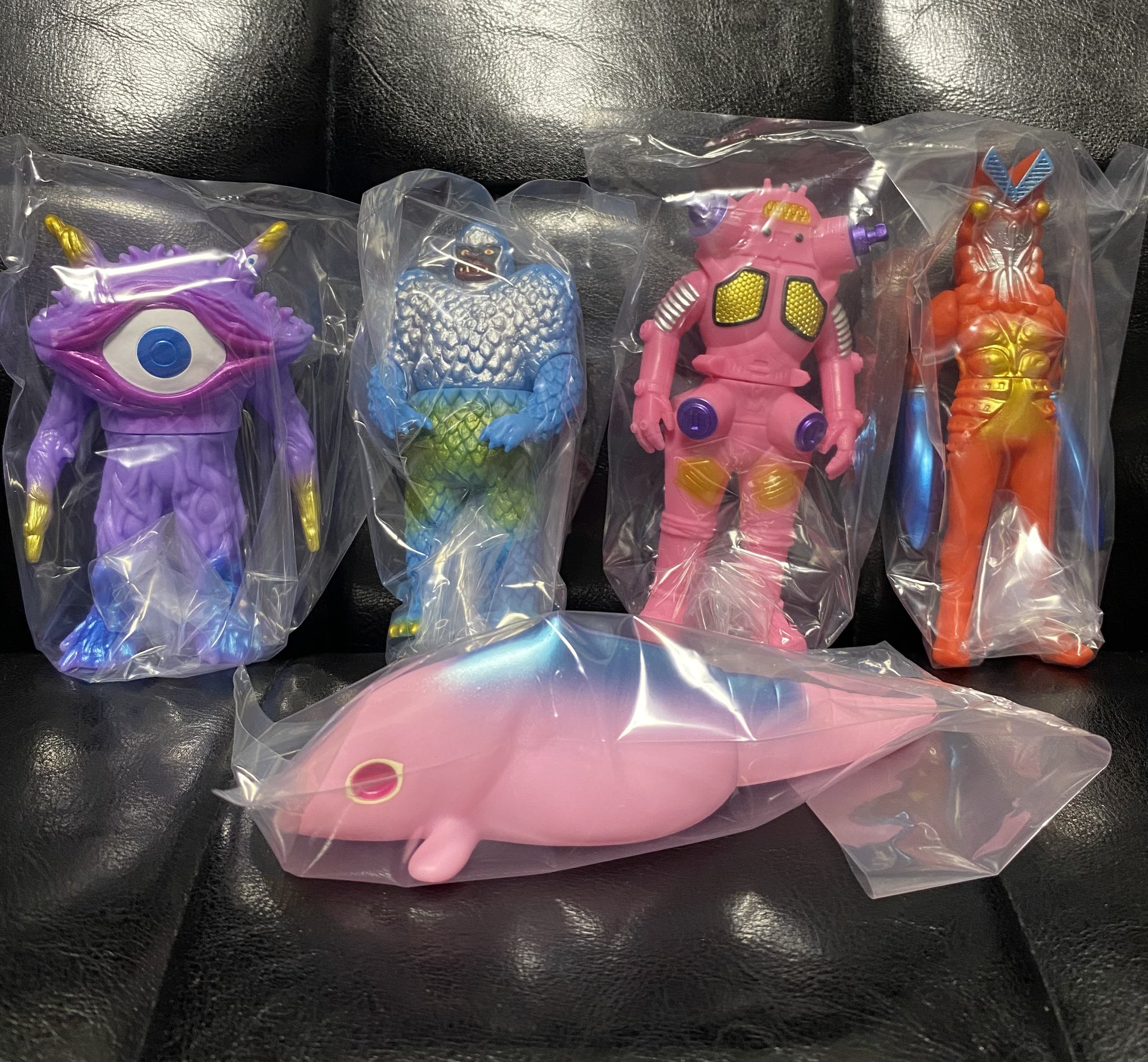 カイジュウカラーズ 3体セット（ガラモン、ツインテール、ガンQ