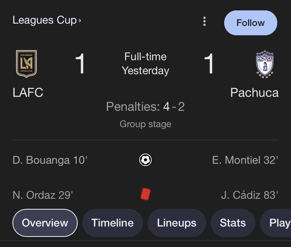 Pachuca +0.5 (+102) ✅