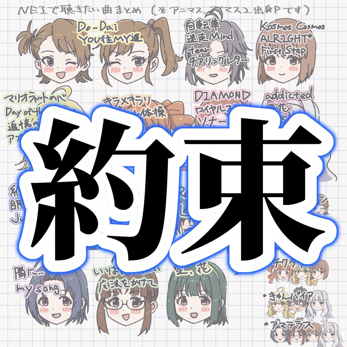 結果
#アイマス765単独NEI_day1