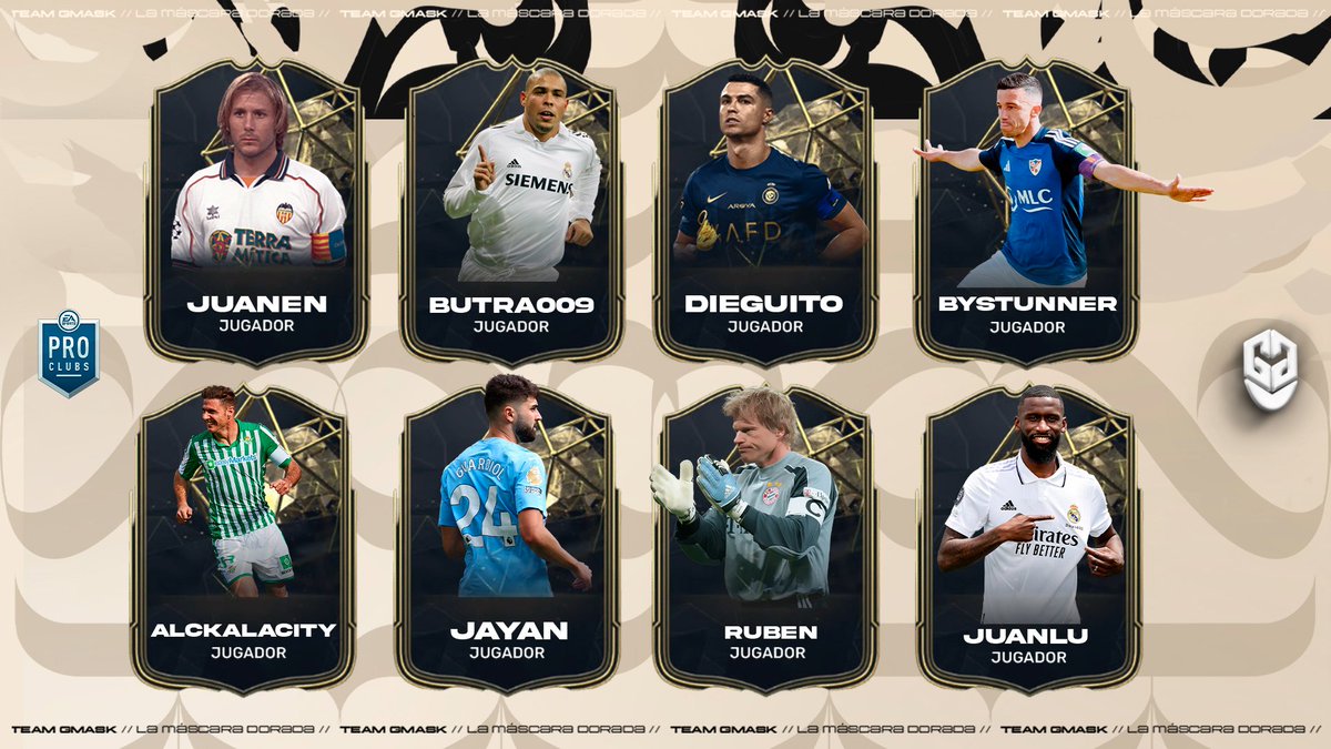 Team GMask (@teamgmask) on Twitter photo 🔎 |FICHAJES • CLUBES PRO ACADEMY
🗓️02/08/2025
Menudas perlas se han unido a nuesto Academy 💎
Jugadores con experiencia y calidad🧠 ⚡️
¡ Bienvenidos a casa ! 🏡
👥PLAYERS 👥
<a href="/BsReturn/">Berna De Ridder 5⃣1⃣</a>
<a href="/Verdeyverderbb/">@alckala88-9city</a>
@Jaimekshh
@1juanlup
<a href="/Juanen841/">JUANEN</a>
<a href="/butra009/">𝔹𝕦𝕥𝕣𝕒𝟘𝟘𝟡 ( 乇ㄥ ㄚ卂ㄚㄖ )</a>
@Ruben_lrx17
<a href="/diegonoguerape1/">Dieguico8</a> 🔎 |FICHAJES • CLUBES PRO ACADEMY
🗓️02/08/2025
Menudas perlas se han unido a nuesto Academy 💎
Jugadores con experiencia y calidad🧠 ⚡️
¡ Bienvenidos a casa ! 🏡
👥PLAYERS 👥
<a href="/BsReturn/">Berna De Ridder 5⃣1⃣</a>
<a href="/Verdeyverderbb/">@alckala88-9city</a>
@Jaimekshh
@1juanlup
<a href="/Juanen841/">JUANEN</a>
<a href="/butra009/">𝔹𝕦𝕥𝕣𝕒𝟘𝟘𝟡 ( 乇ㄥ ㄚ卂ㄚㄖ )</a>
@Ruben_lrx17
<a href="/diegonoguerape1/">Dieguico8</a>