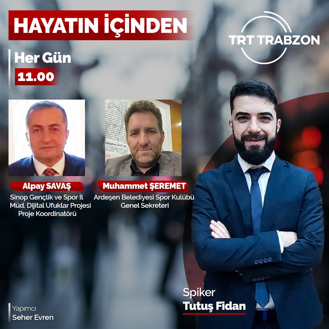 3 Ağustos 2025 Pazar
Dinlemek için ⤵️
🌐radyo.trt.net.tr
🎧trtdinle.com