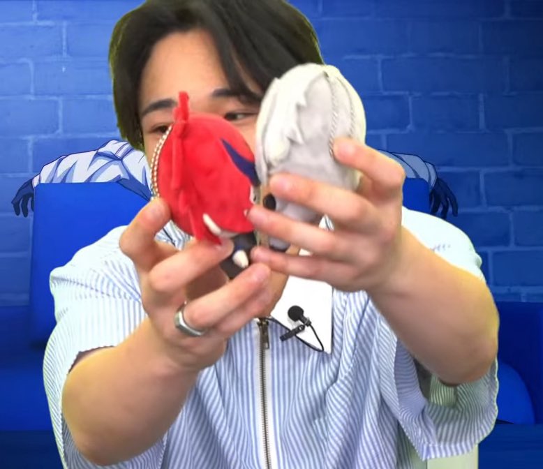 He keeps showcasing them