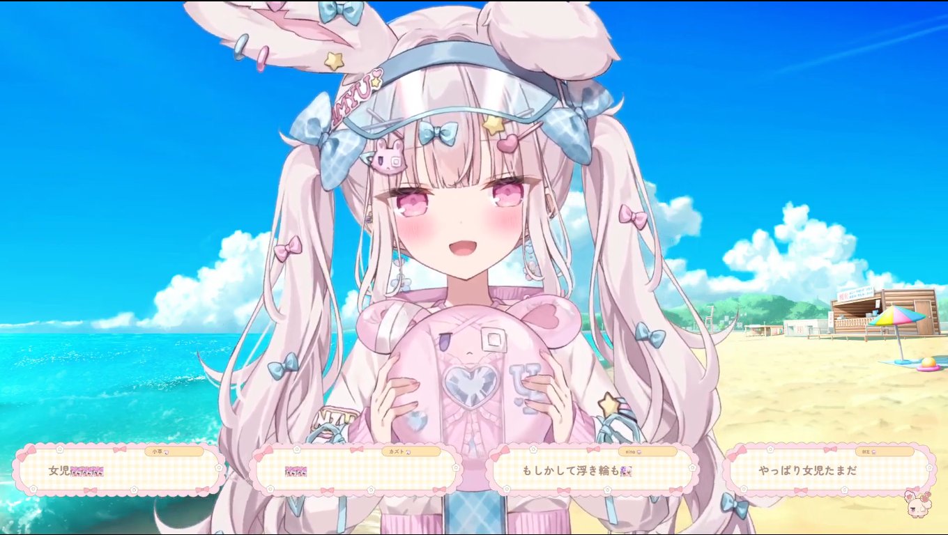 兎彷魂あみゅ　イラストカード　サイン 兎彷魂あみゅ フルセット 直筆サイン入りチェキ風カード（柄A