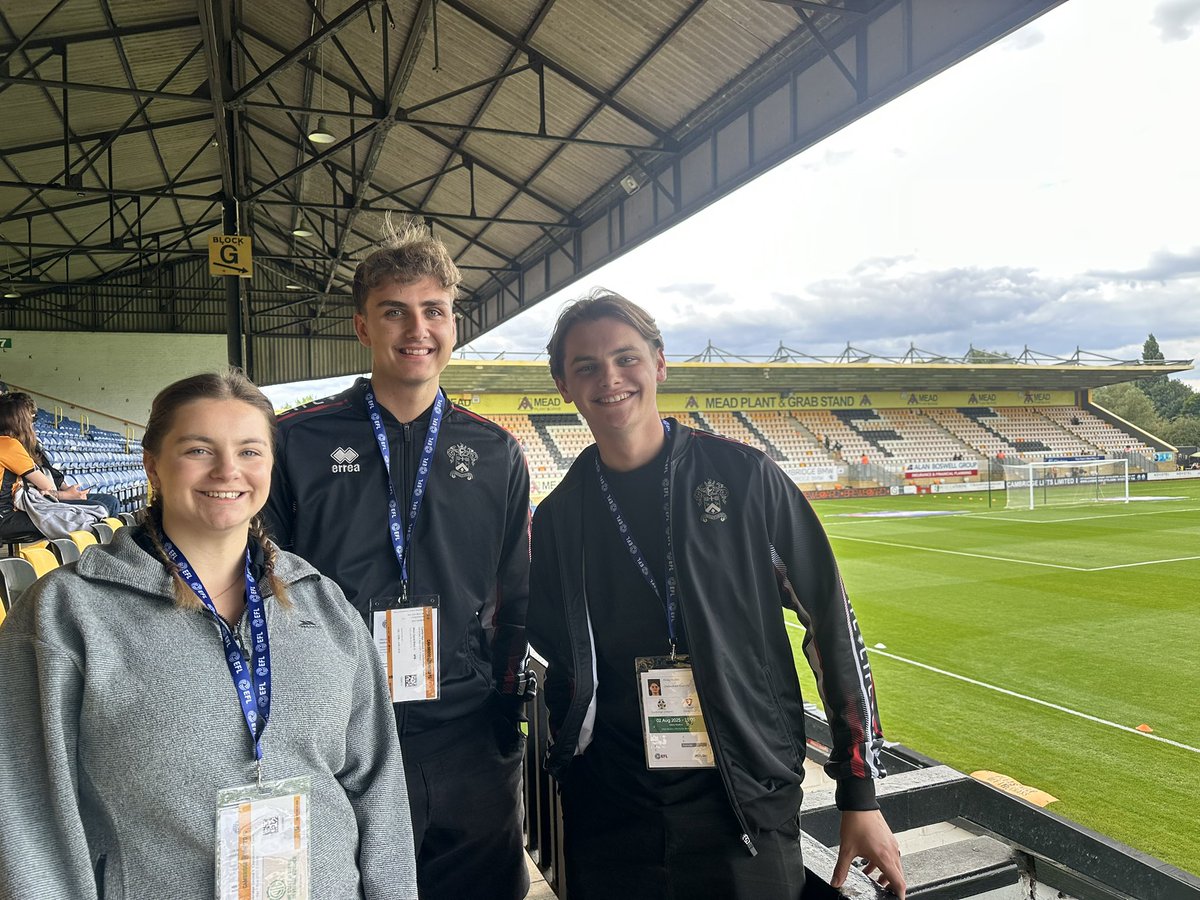 Sports Journalism (@basportsjourno) on Twitter photo All the best to <a href="/_hollynorman/">Holly Norman</a> <a href="/wbannistersport/">Will Bannister</a> <a href="/Fin_stubbs01/">Finlay Stubbs</a> on their competitive debuts for Cheltenham Town's media team alongside graduate <a href="/JamesWill_Sport/">James Williams</a> #ctfc All the best to <a href="/_hollynorman/">Holly Norman</a> <a href="/wbannistersport/">Will Bannister</a> <a href="/Fin_stubbs01/">Finlay Stubbs</a> on their competitive debuts for Cheltenham Town's media team alongside graduate <a href="/JamesWill_Sport/">James Williams</a> #ctfc