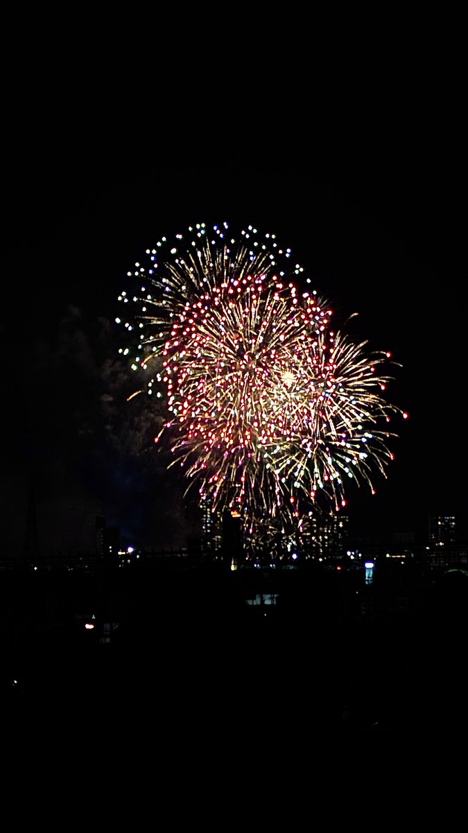 画質終わってるけど久しぶりに迫力ある花火観れた