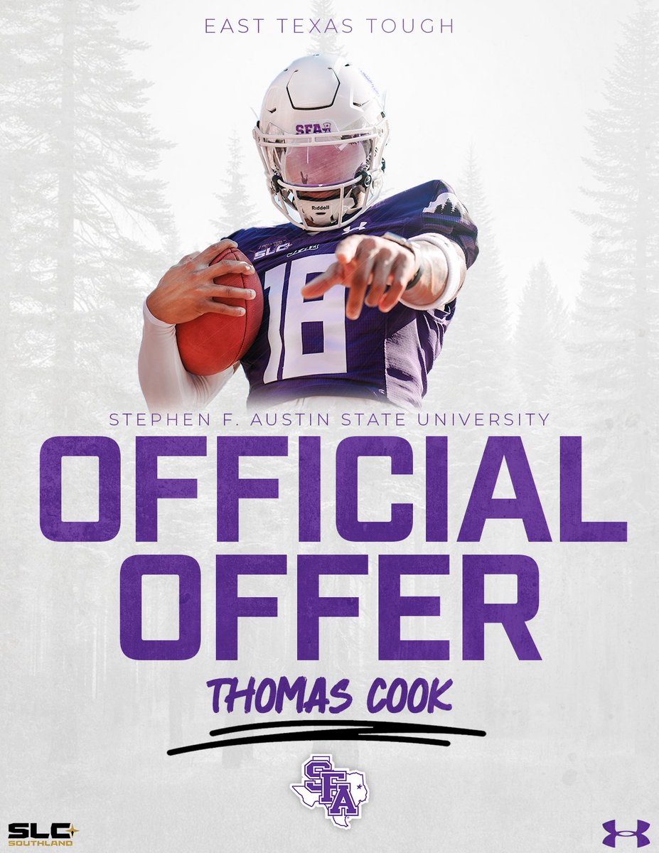i’m blessed to receive an official offer from stephen F. Austin university! 

<a href="/therealraygates/">Ray Gates</a>  <a href="/DemarcusHarri01/">Coach Harris</a> <a href="/CoachTrice8/">Marcus Trice</a> 
<a href="/Coach_Adeboyejo/">Tobi Adeboyejo</a> <a href="/CoachJ_O/">Coach J.O.</a>
<a href="/CoachC_Osunde/">C.O.365 Training</a> <a href="/adamgorney/">Adam Gorney</a>
<a href="/Matt_Stepp817/">Matt Stepp</a> <a href="/dctf/">Dave Campbell's — TexasFootball.com</a>