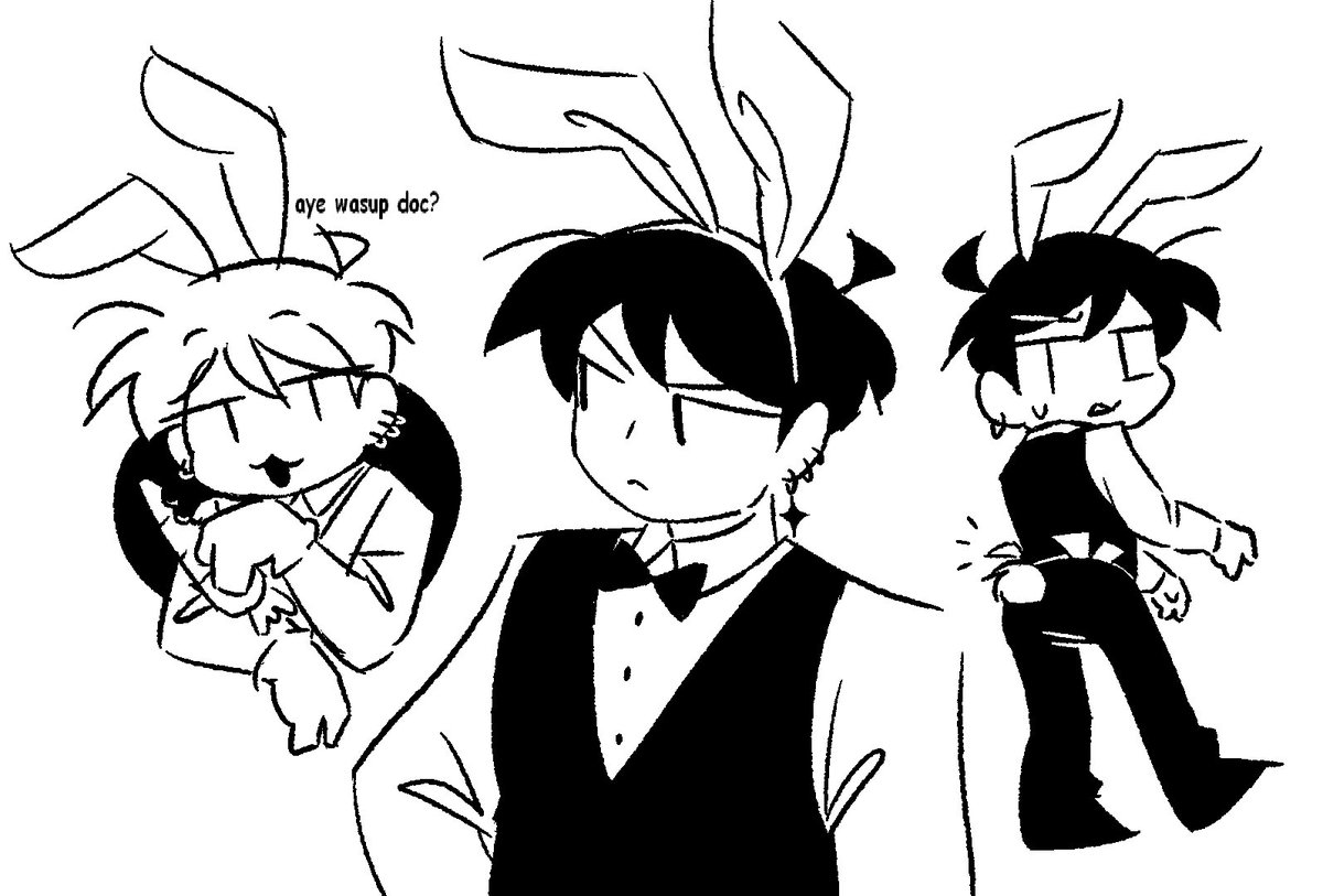 bunny day 🐰 
#DisguisedToastDoodle #bork