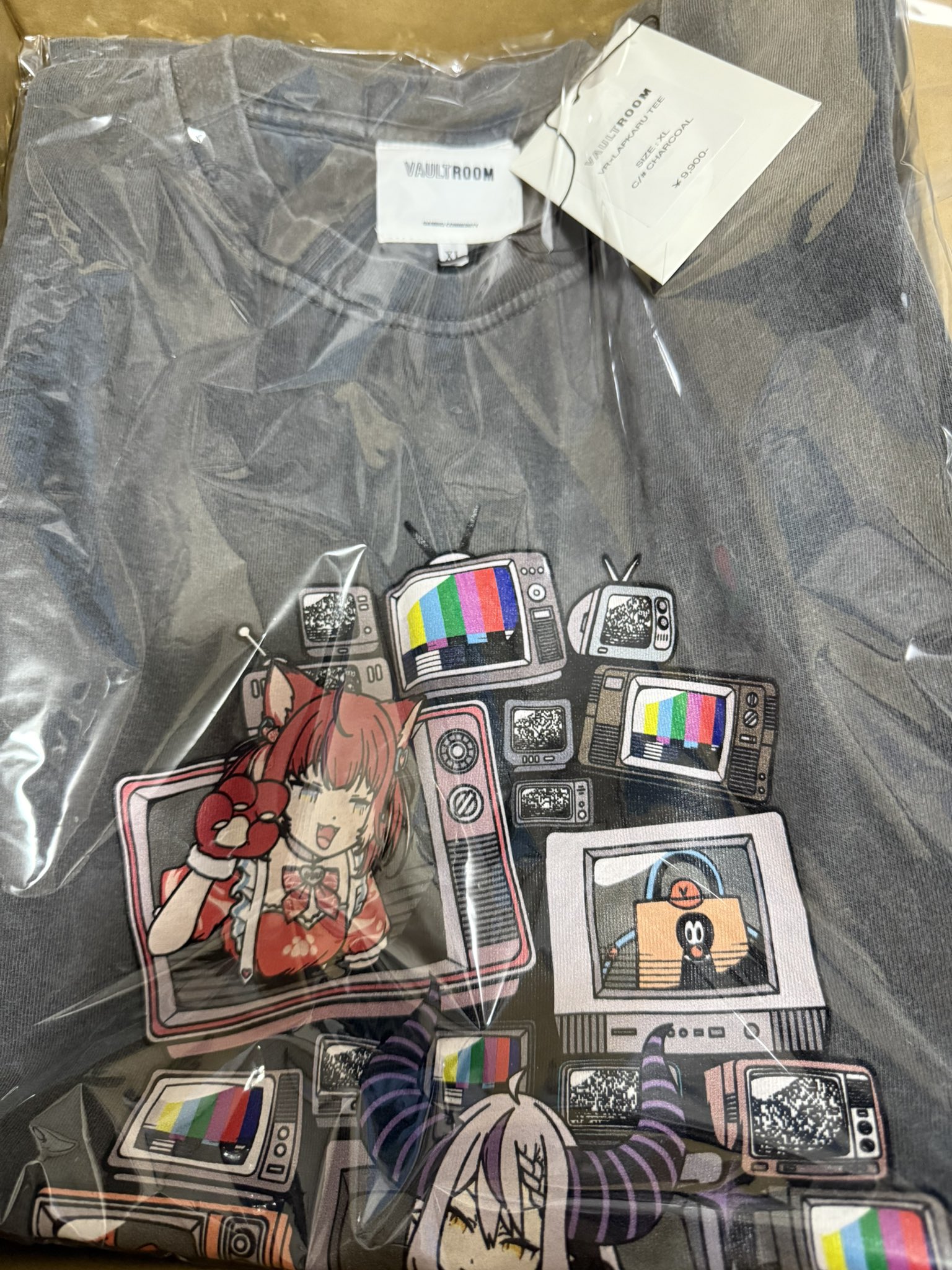 VR × LAPKARU TEE ラプラス かるび vaultroom（XLサイズ VR