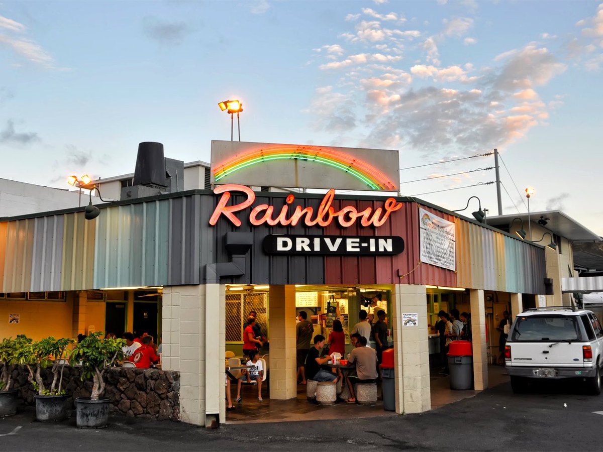 Good Saturday Morning ☀️
Rainbow Drive-In ☕️
Honolulu Hawaii 🇺🇸 
Cookin' Since 1961
#Coffee 
#Breakfast 
#SaturdayVibes