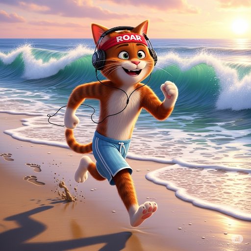 Sweat in the morning, own the day, vibe through the weekend ✌️ 

$ROAR #crypto #memecoin #altcoins