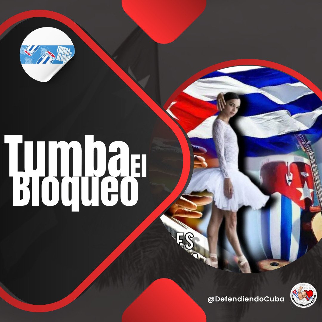 Por más de 6️⃣ décadas, el bloqueo ha definido la política de los EE. UU hacia #Cuba. Los efectos de esta guerra vs la economía, la sociedad, la vida cotidiana y los sueños de los cubanos, no han cesado ni un solo día.👇

‼️‼️Túmbalo ya‼️‼️

#TumbaElBloqueo
#DefendiendoCuba🇨🇺💪❤️