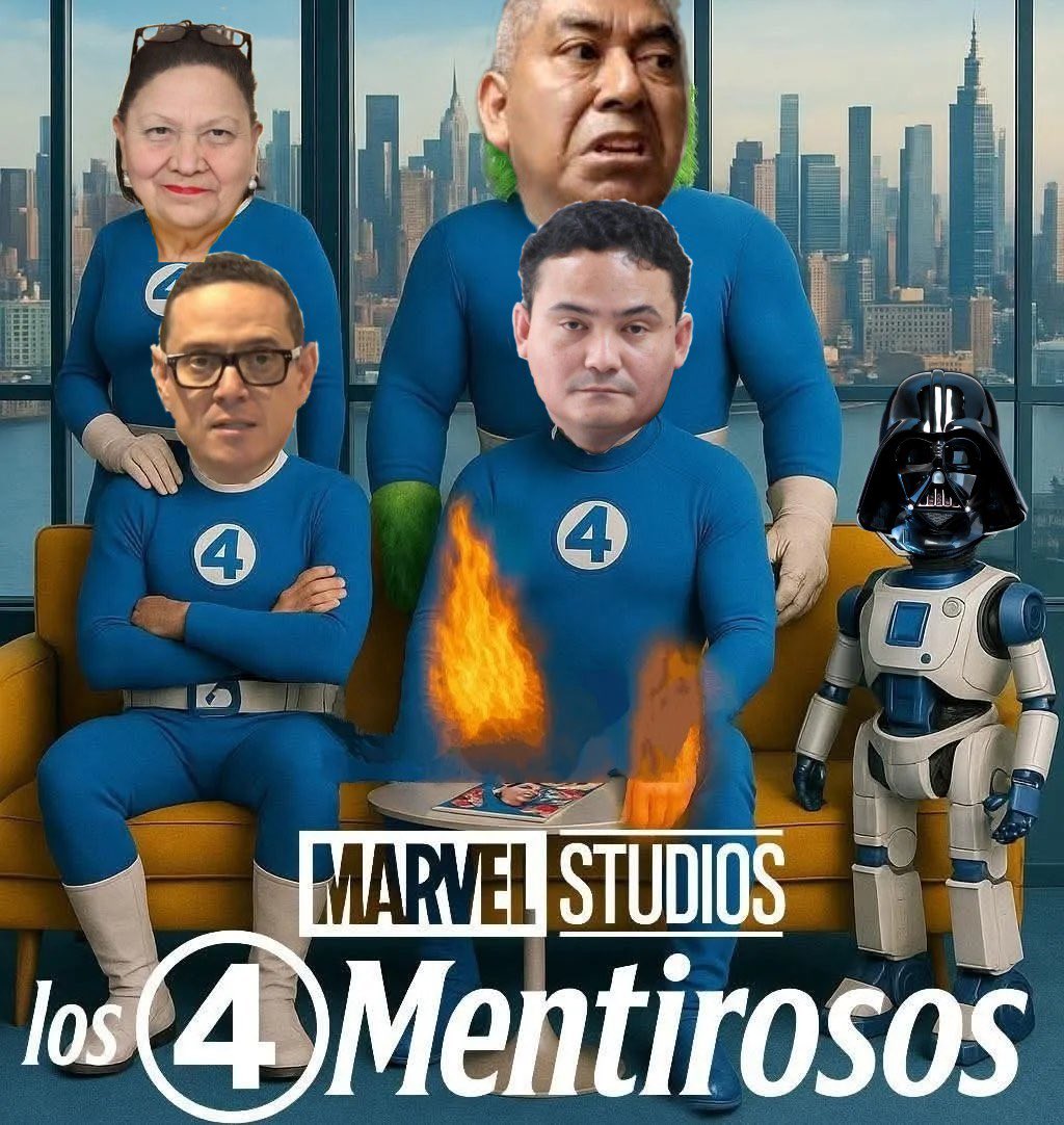 LosAnonymousGT's tweet photo. ¡Saludos Mundo!

Ya en cartelera “Los 4 Mentirosos”, con la actuación especial del gordo Andrés, más conocido en el bajo mundo como @__DVader , está trama es basada en hechos de la vida real, estos justicieros pertenecen al oscuro mundo del lampa, pero se hacen pasar como buenos. https://t.co/0jvd5ddYiI