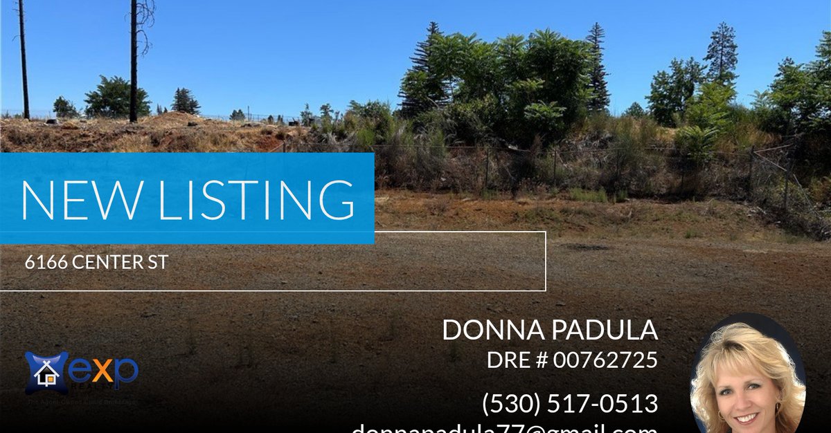 donnapadula77's tweet photo. 📍 New Listing 📍 Take a look at this fantastic new property that just hit the market located at 6166 Center St in Paradise. Reach out here or at (530) 517-0513 for more information

Donna Padula, DRE # 00762725 eXp Realty of Calif... https://t.co/aYV0uc6WrB https://t.co/Nr2vXZ8nQQ