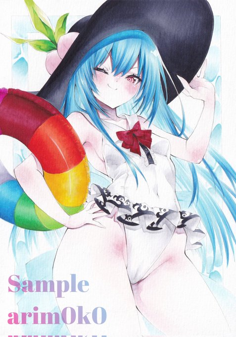 【東方Project 比那名居天子 水着】 