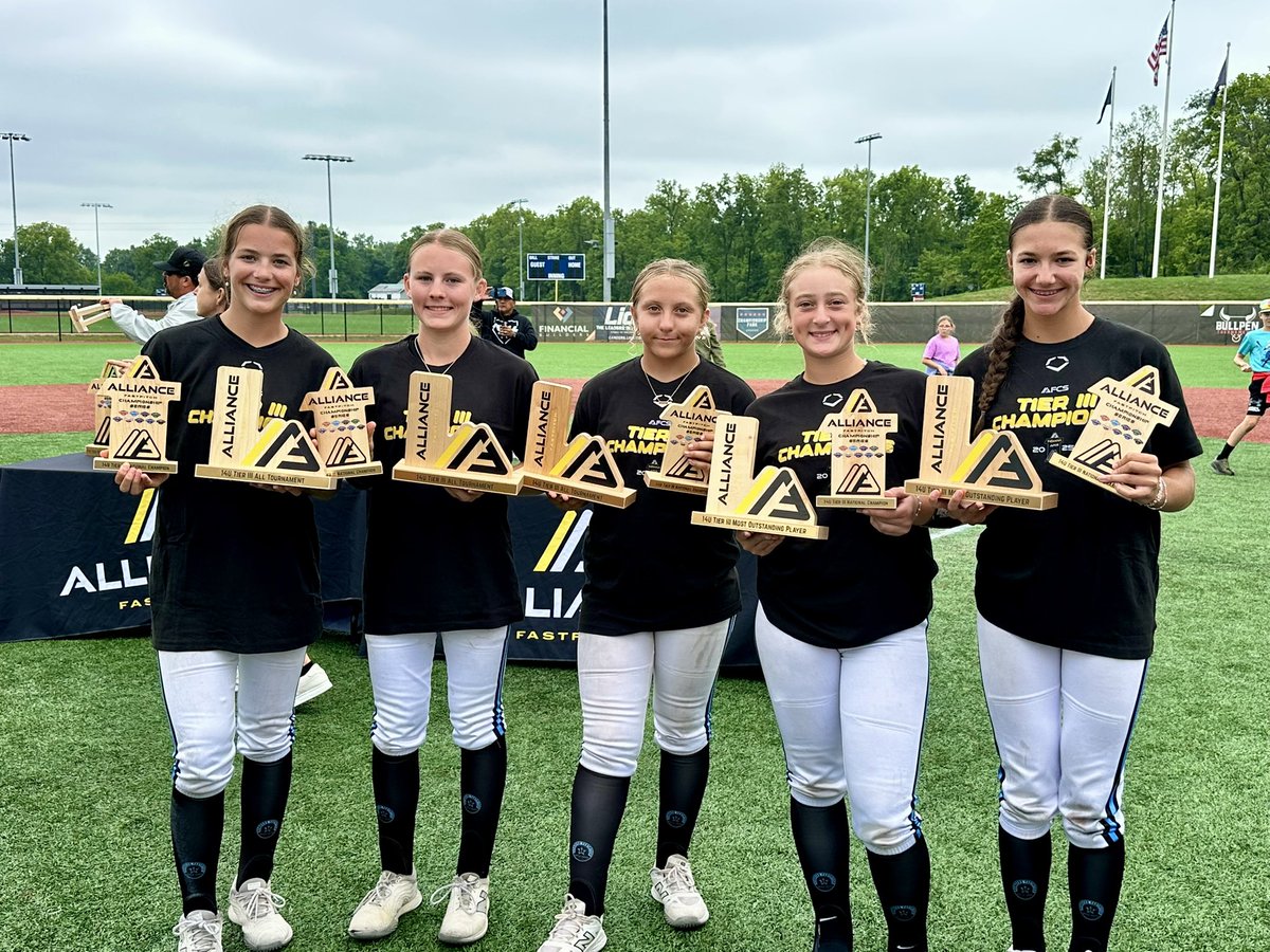 Kennedy Carlson (@kcarlson2029) on Twitter photo Our week did not start the way wanted <a href="/thealliancefp/">The Alliance Fastpitch</a> national championships, losing our first two games. But I am incredibly proud of our team for coming together, competing and finishing the season strong, going 9 and 1 the rest of the way to win our tier. We battled through Our week did not start the way wanted <a href="/thealliancefp/">The Alliance Fastpitch</a> national championships, losing our first two games. But I am incredibly proud of our team for coming together, competing and finishing the season strong, going 9 and 1 the rest of the way to win our tier. We battled through