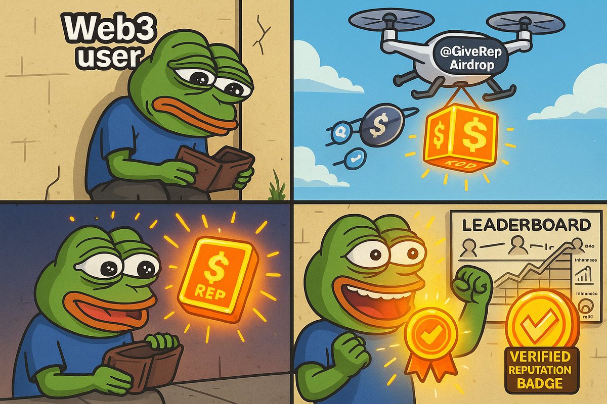 HasmatKali90682's tweet image. “When your REP is so high even your grandma calls you ‘Web3 verified’ 😂🚀
#GiveRep #MemeDrop #OnchainLegend”
@GiveRep