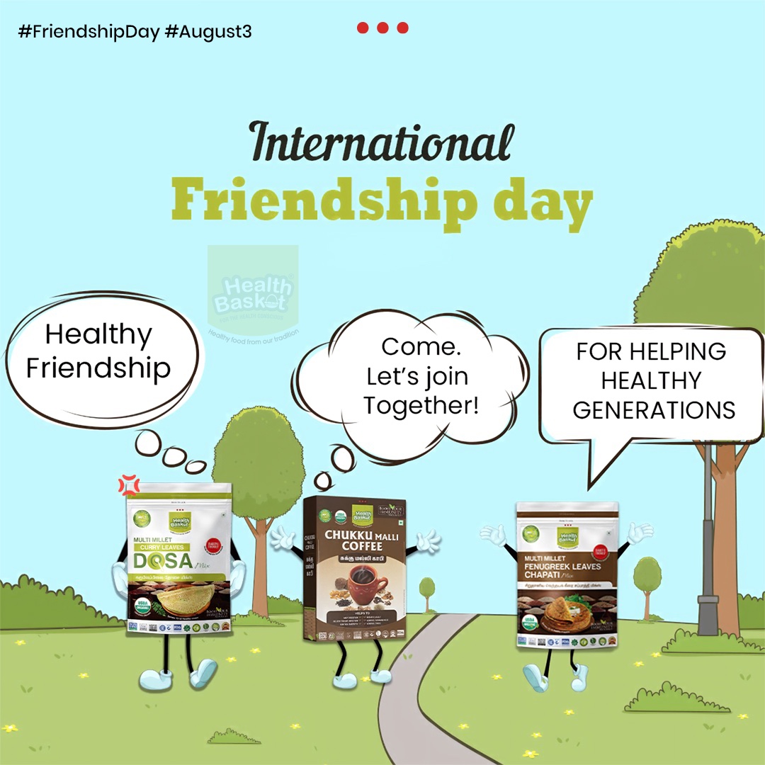 HealthBasketIND's tweet image. Happy Friendship Day - August 3rd

#friendshipday #aug3rd
